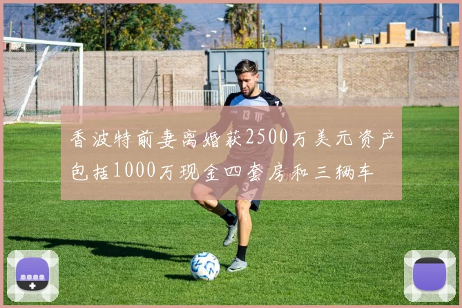 香波特前妻离婚获2500万美元资产包括1000万现金四套房和三辆车